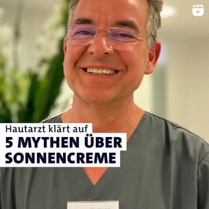 Dr. Ralf Merkert: Hautarzt klärt auf: 5 Mythen über Sonnencreme