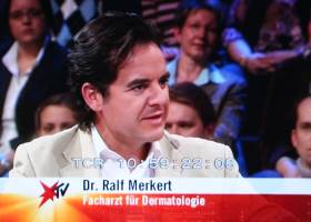 Dr. Ralf Merkert Studiogast bei Günther Jauch in "Stern TV" auf RTL