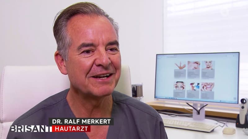 Dr. Merkert in der ARD-Sendung „BRISANT"